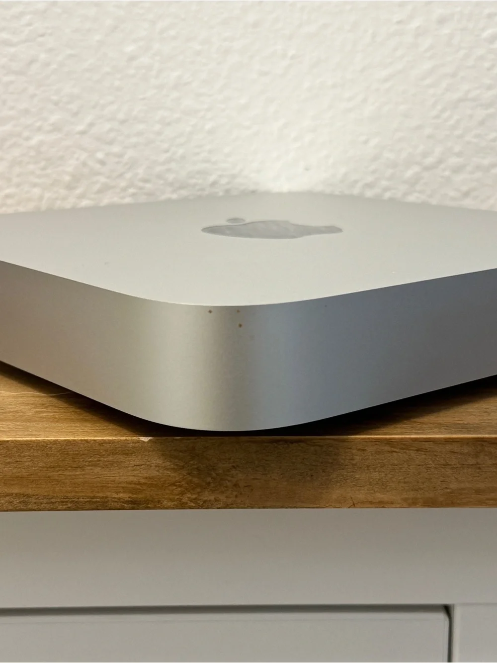 Apple Silver Mini Desktop with Black Accents
